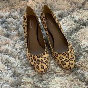 Leopard heels